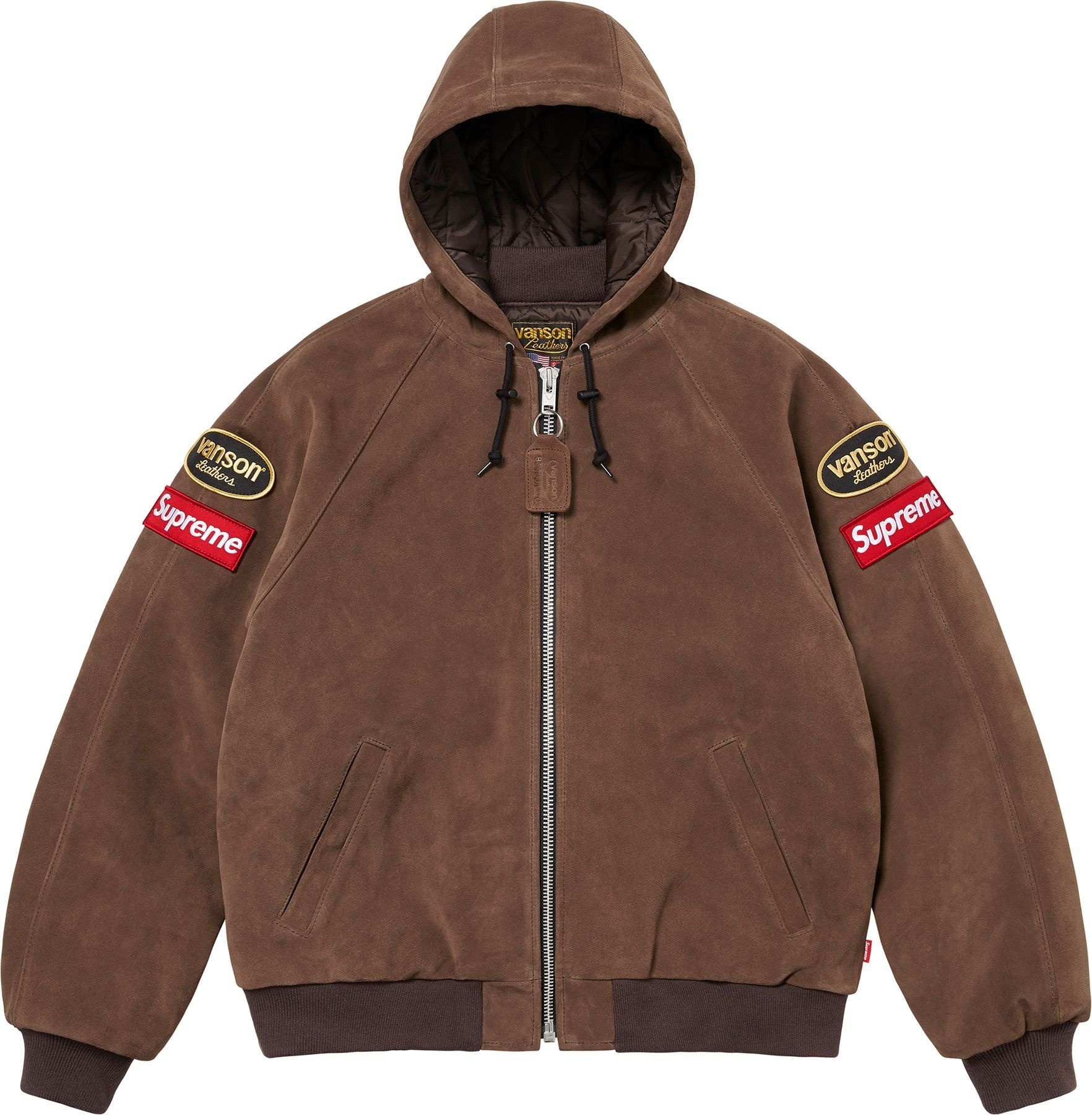 Supreme®/Vanson Leathers® Hooded Work Jacket view 14